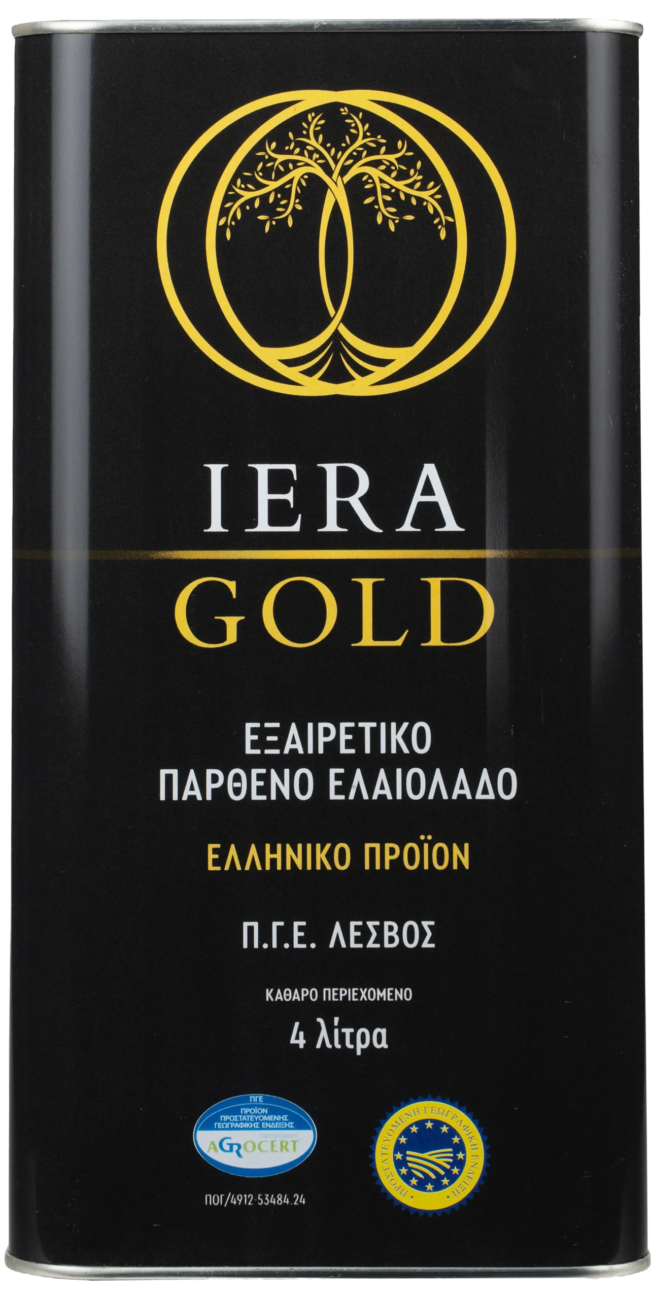 Εξτρά παρθένο ελαιόλαδο Iera gold