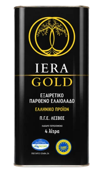 Εξτρά παρθένο ελαιόλαδο Iera gold